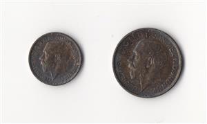 1911 George V Maundy 4d and 2d image 2
