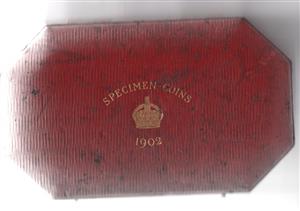 1902 Edward V11 Long Specimen set - case only image 3