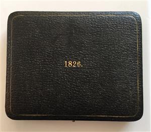 1826 George 1V Specimen/Proof set £5 down - case only image 1