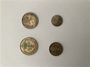 1897 Victoria Maundy set image 2